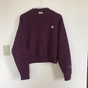 Champion cropped crew neck